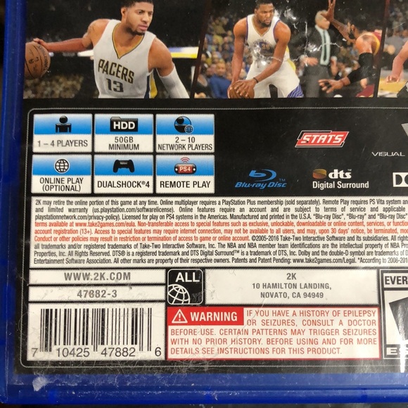 ⭐️HP⭐️Set of 2 PS4 Games - Picture 4 of 4